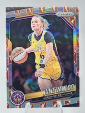 2025 Panini Prizm WNBA Julie Vanloo #132 WNBA Logo Prizm Los Angeles Sparks SP