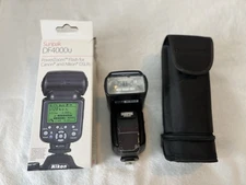 Sunpak DF4000U External Flash For Canon Cameras W/Pouch