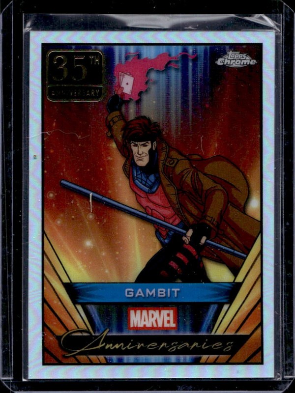 2025 Topps Chrome Marvel Gambit Anniversaries #MA-25