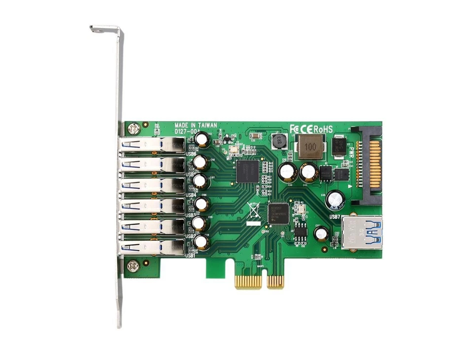 StarTech.com PEXUSB3S7 7 Port PCI Express USB 3.0 Card - Standard & Low-Profile - Image 3 of 4