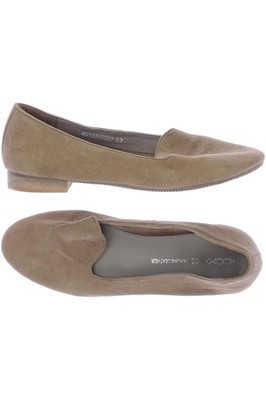Cox Halbschuh Damen Slipper feste Schuhe Gr. EU 35 Beige #7uscmxz