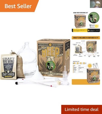 Make Your Own Bone Dry Irish Stout - Complete Home Brewing Equipment Kit