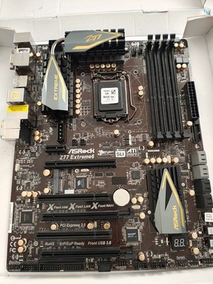 ASRock Z77 Extreme6 | Sockel 1155 | Top Zustand   Halteclip PCIe fehlt  