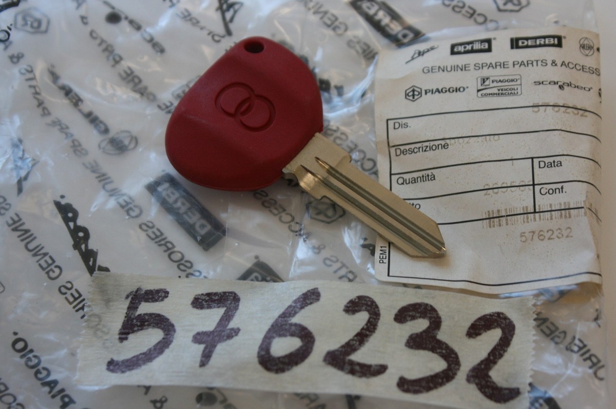＠field　未開封　vita Chiave grezza vergine Blank key Gilera Runner 125 VX 4T Runner 180