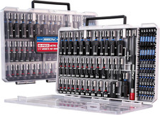 80-Piece Premium Magnetic Impact Nut Driver Set Metric  SAE with Socket Adapter