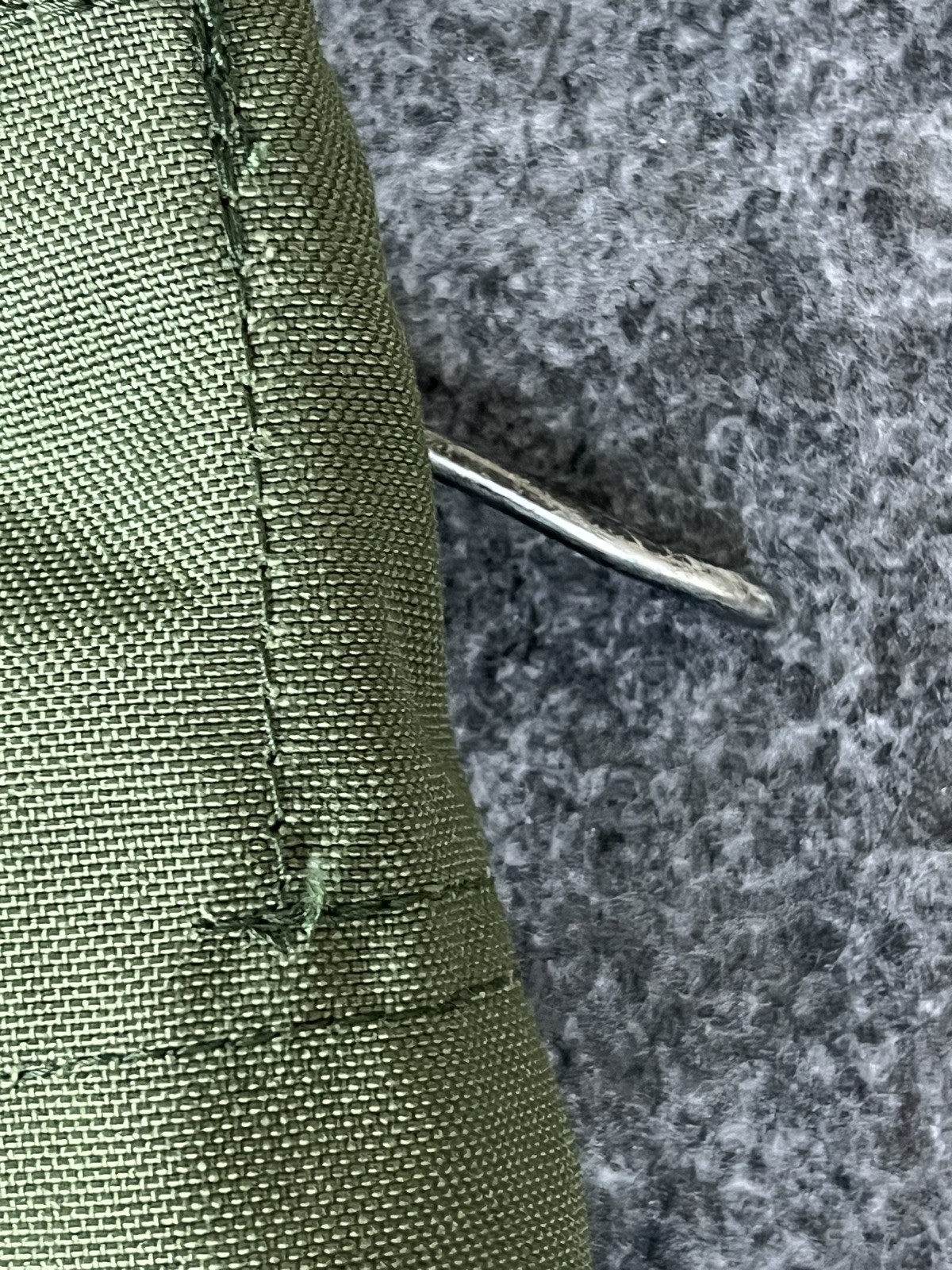 Vintage US Military Duffle Bag Backpack Green Army Surplus Outerwear