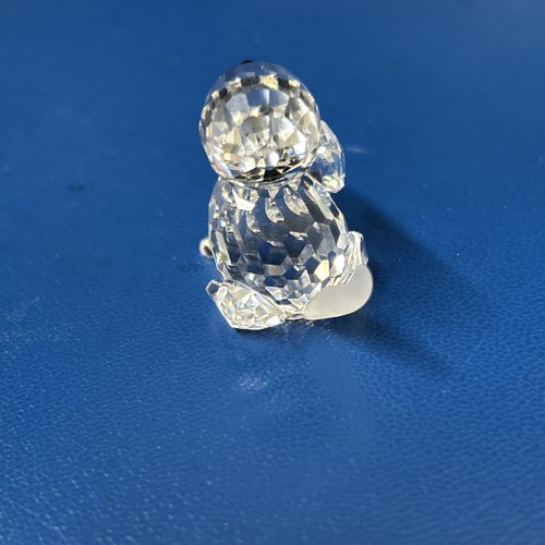 Swarovski Kristall Beagle Hund Welpe Schwan Logo mattierter Schwanz - fehlendes Ohr - Bild 4 von 5