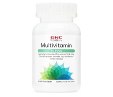 GNC Women's Multivitamin 50 Plus - General Well-Being - 60 caplets 