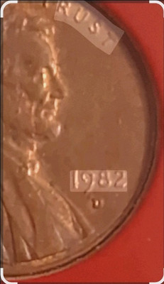1982-D Denver Lincoln Memorial Small Cent Penny - Uncertified