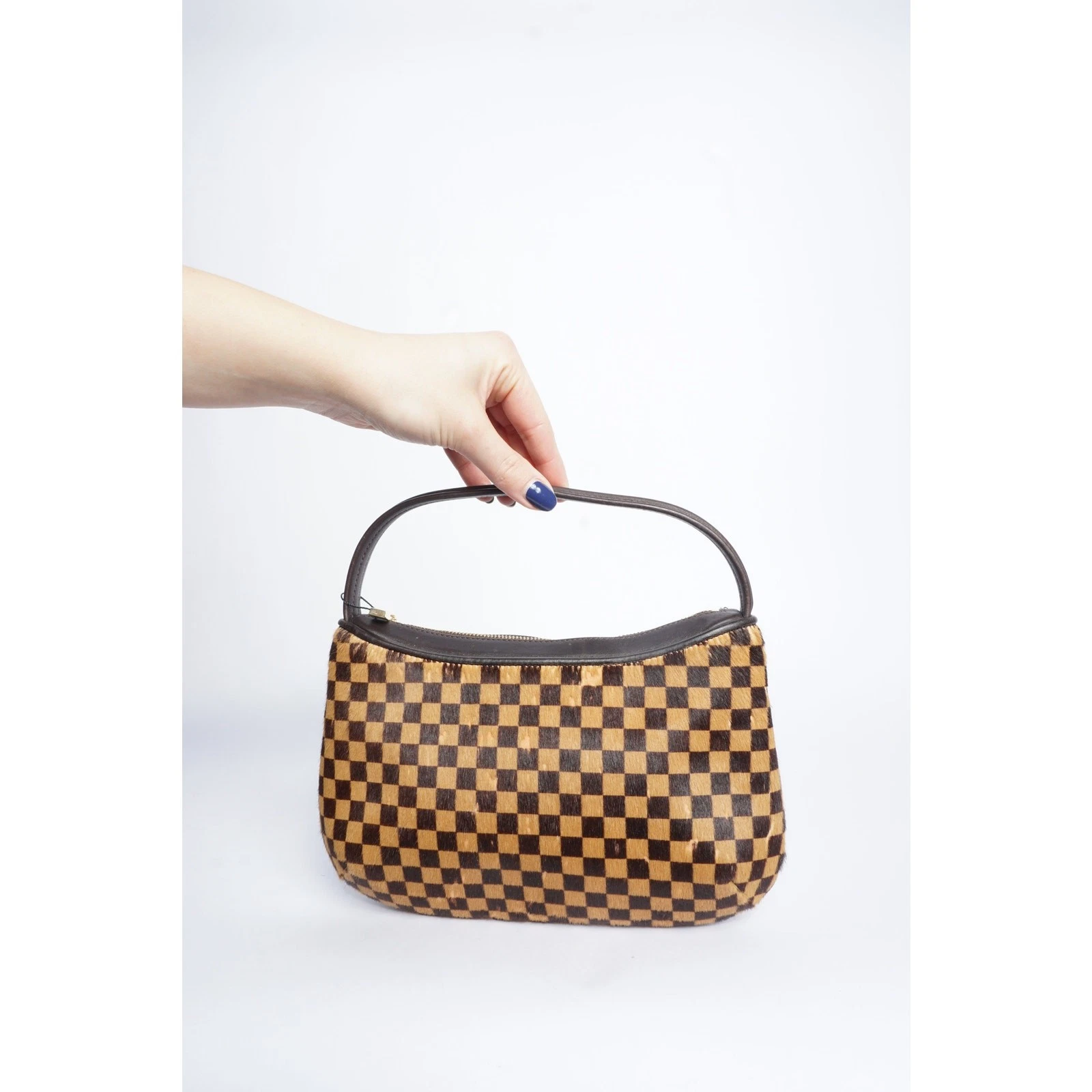 LOUIS VUITTON（LV） Pochette Louis Vuitton Damier Ponyhair