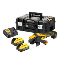 Dewalt Akku Winkelschleifer DCG409H2T-QW 125Mm 18V/5Ah Felxvolt Akku+Lader+Tstak
