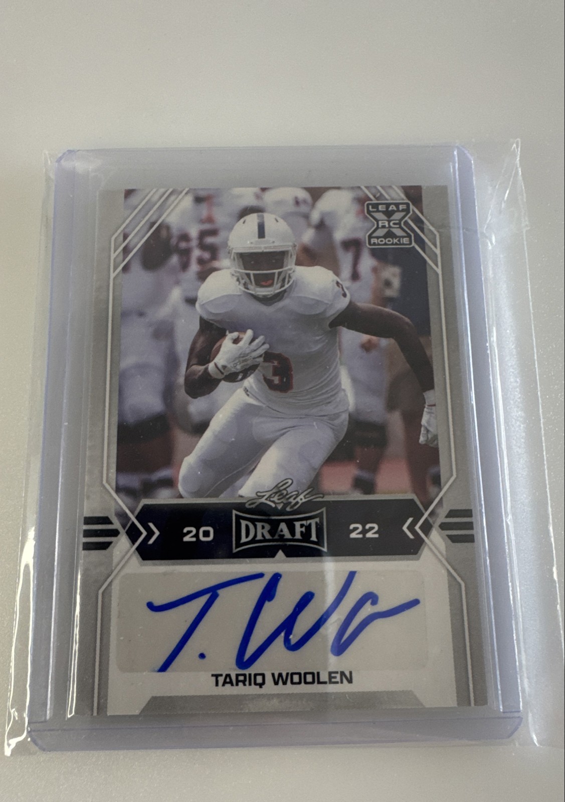 Tariq Woolen Leaf Draft Autographs #BATW1 Autograph-Gold