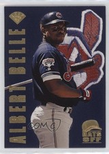 1996 Leaf Hats Off /5000 Albert Belle #7 7v7