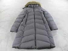 Marmot Montreaux Winter Coat Womens Small 700 Fill Down Puffer Long Hooded Gray