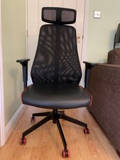 Desk & Gaming Chair - Excellent Condition - ​IKEA MATCHSPEL - Black & Red