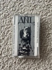 RARE The Anti Nowhere League Perfect Crime Cassette Punk metal