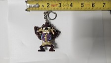 Taz Tasmanian Devil Eating Easter Egg Keychain Tazmanian Backpack Charm