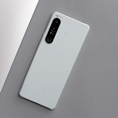 For Sony Xperia 1II 1IV 5II 10II10IV White Semi-Clear Matte hard