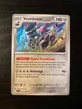 Carte Pokémon RARE Vrombotor 142/198 SV1 Ecarlate & Violet FR NEUF