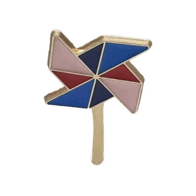 Windrad Pin, Wind, Bunt, niedlich, Farben, Drehen, Spaß, Spielzeug, Kinder