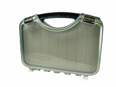 OLDE FLY SHOP TWO SIDED LARGE WATERPROOF FLY BOX 