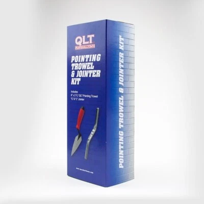 Marshalltown QLT 6" Pointing Trowel & 5/8" & 3/4" Brick Mortar Jointer Pointer