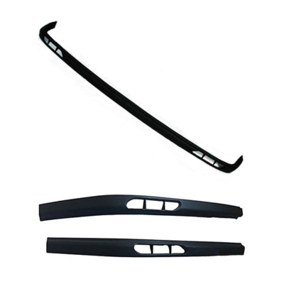 LAS UNIVERSAL L TYP FRONT SPLITTER LIPPE SPOILER UNIVERSAL 2 STÜCK (170x50x8 cm)