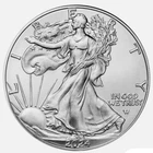 2024 American Silver Eagle 1 Oz One Dollar Coin BU Gem Uncirculated