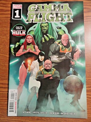 Gamma Flight #1 Premiere Key NM Doc Sasquatch Puck Titania Absorbing Man Marvel