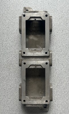 NEW Killark SWB-17 Aluminum Explosion Proof 2-Gang Control Station Back Box 1''