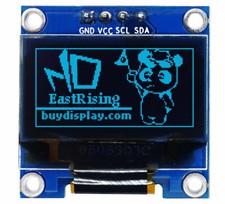 I2C Blue 0.96" inch OLED Display Module 128x64 Arduino,Raspberry Pi w/Library