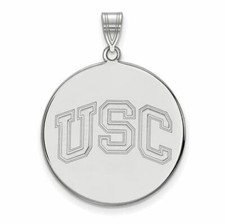SS  Univ of Southern California U-S-C XL Disc Pendant