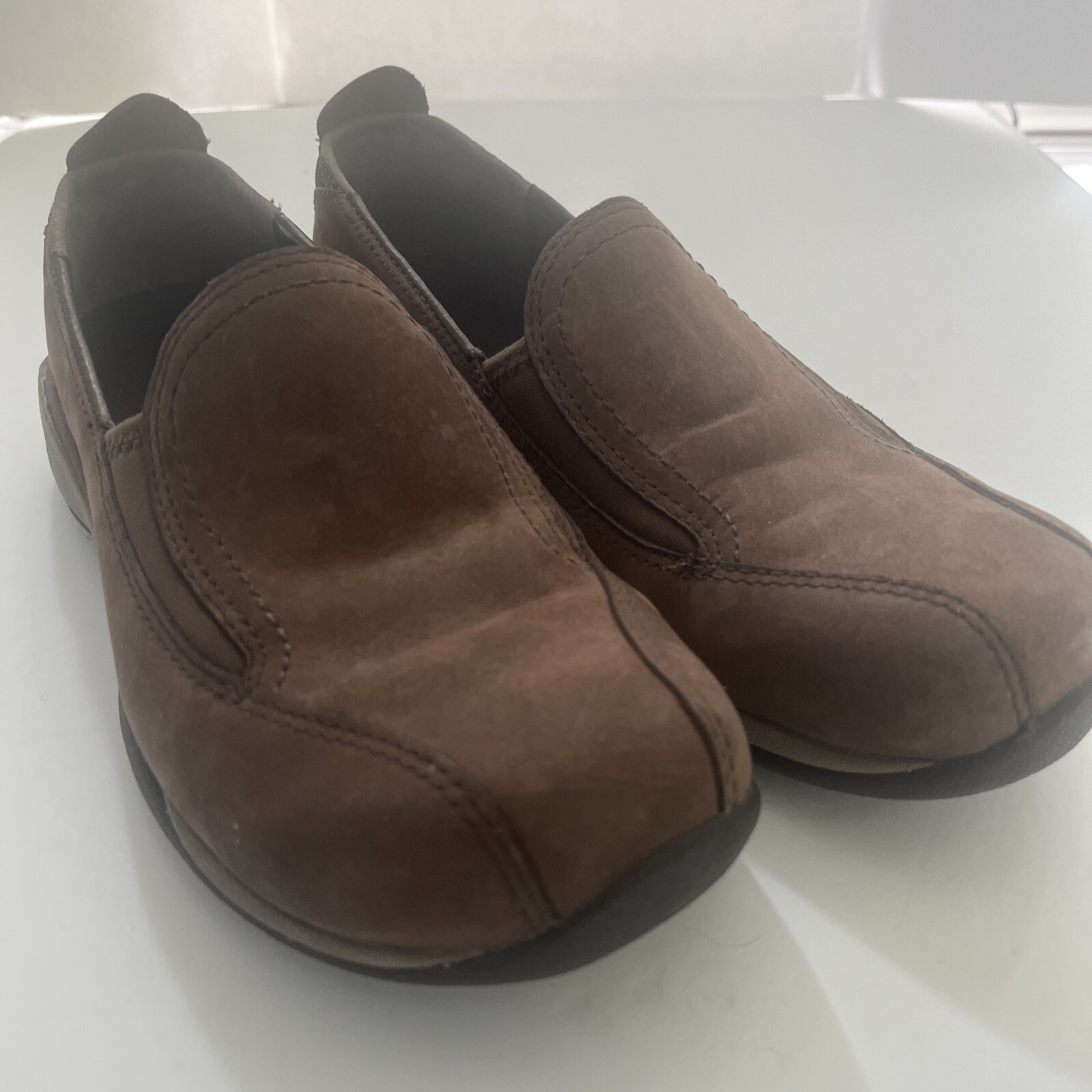 Merrell Scarpe Donna 7.5 Primo Moc II Marrone Slip On Casual Outdoor