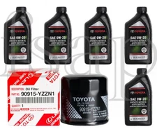 Genuine Synthetic Toyota engine oil change kit for 2020 Toyota Corolla 1.8L L4