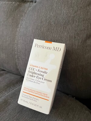 Perricone MD Vitamin C Ester CCC + Ferulic Brightening Under Eye Cream .5 fl oz