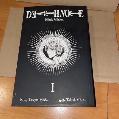 Death Note Paperback Death Note Black Edition, Vol. 1 & 2 - Paperback By Ohba, Tsugumi ...