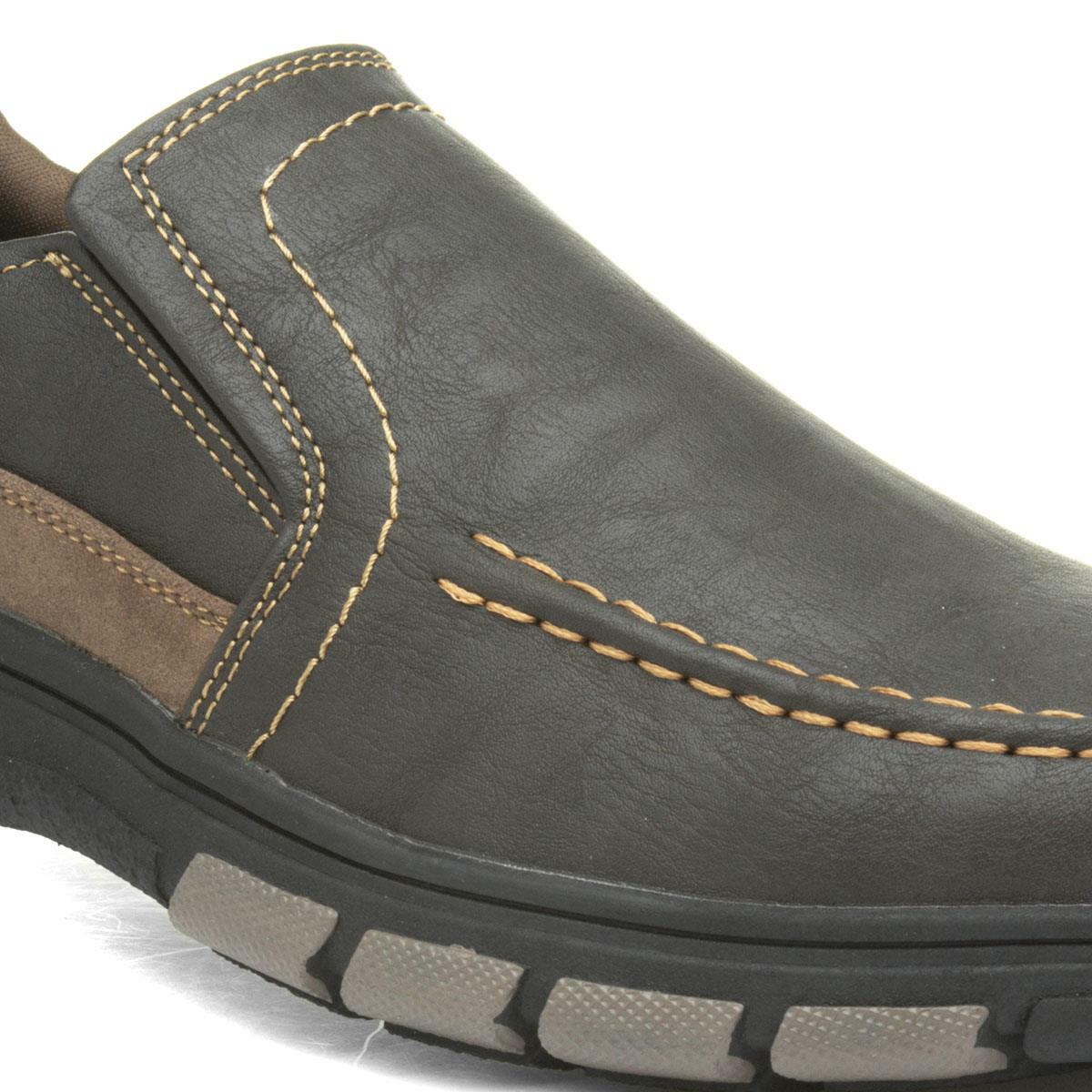 Cushion Walk Mens Shoes Brown Adults Slip On Branded Comfort Bargain