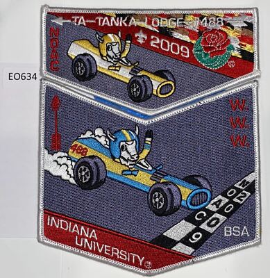 Boy Scout OA Lodge Ta-Tanka  2009 NOAC Flap Set