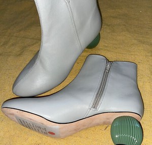 pale grey boots