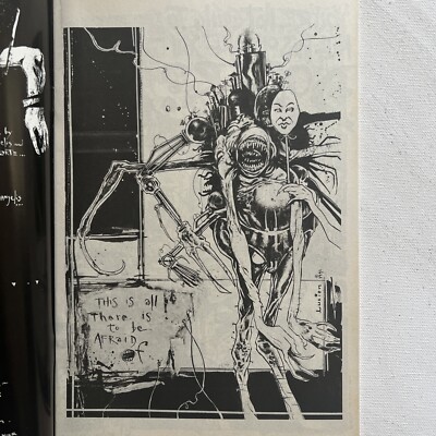 Kostabi Upheaval 1982 直筆原画 From Beyonde 1 Early Al Columbia Nm/M Studio Insidio signed by