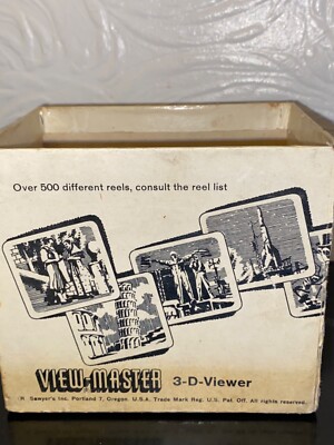 1951 Bakelite view-master 3D viewer in working order AS SEEN