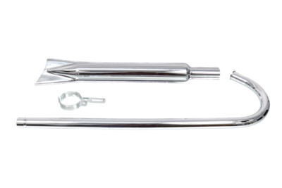 Auspuffanlage für Express Sachs 98 - lange Version, verchromt