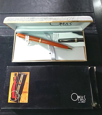 OMAS BALLPOINT PEN ORANGE ORANGE