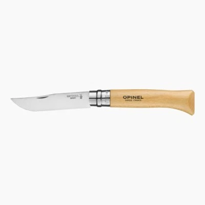 Opinel No. 10 INOX Klappmesser feststellbare Klinge Outdoor Taschenmesser
