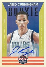 2012-13 Panini Past and Present Signatures #229 Jared Cunningham Auto