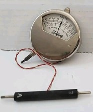 Vintage Sterling Pocket Voltmeter Hearing Aid Tester Made In USA Not Tested