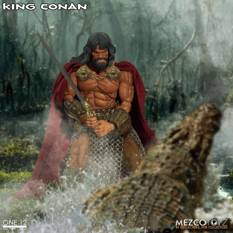 NEW Mezco Toyz Conan the Barbarian King Conan One:12 Collective