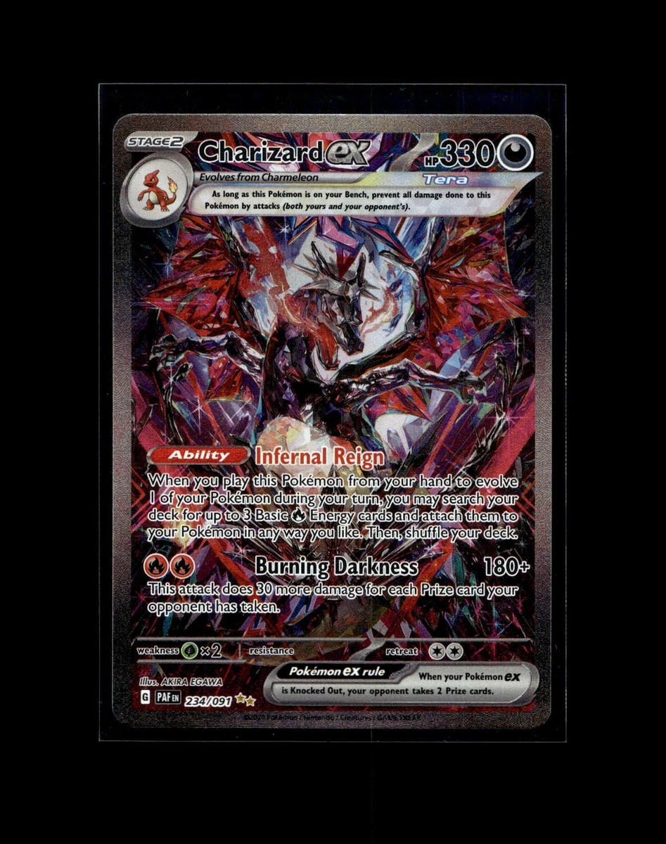 Charizard ex 234/091 SV: Paldean Fates for sale | eBay