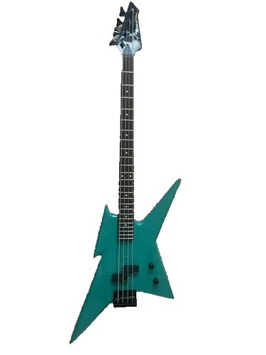 1987 B.C. Rich NJ Series Warlock Bass w/ Active Electronics, Japan