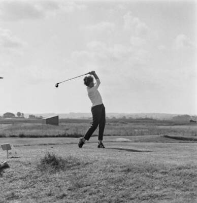 American golfer Barbara McIntire, UK, 1964 OLD PHOTO